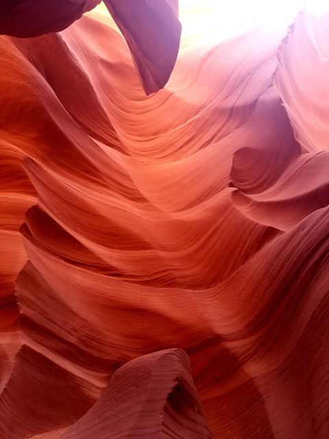 RN, Amanda M., taking in the sights at Antelope Canyon near Page, Ariz.