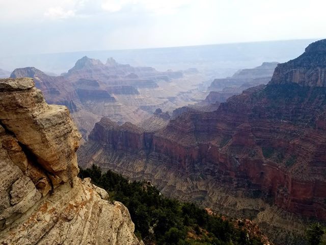 RN, Amanda M., taking in the sights at the Grand Canyon.