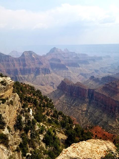 RN, Amanda M., taking in the sights at the Grand Canyon.