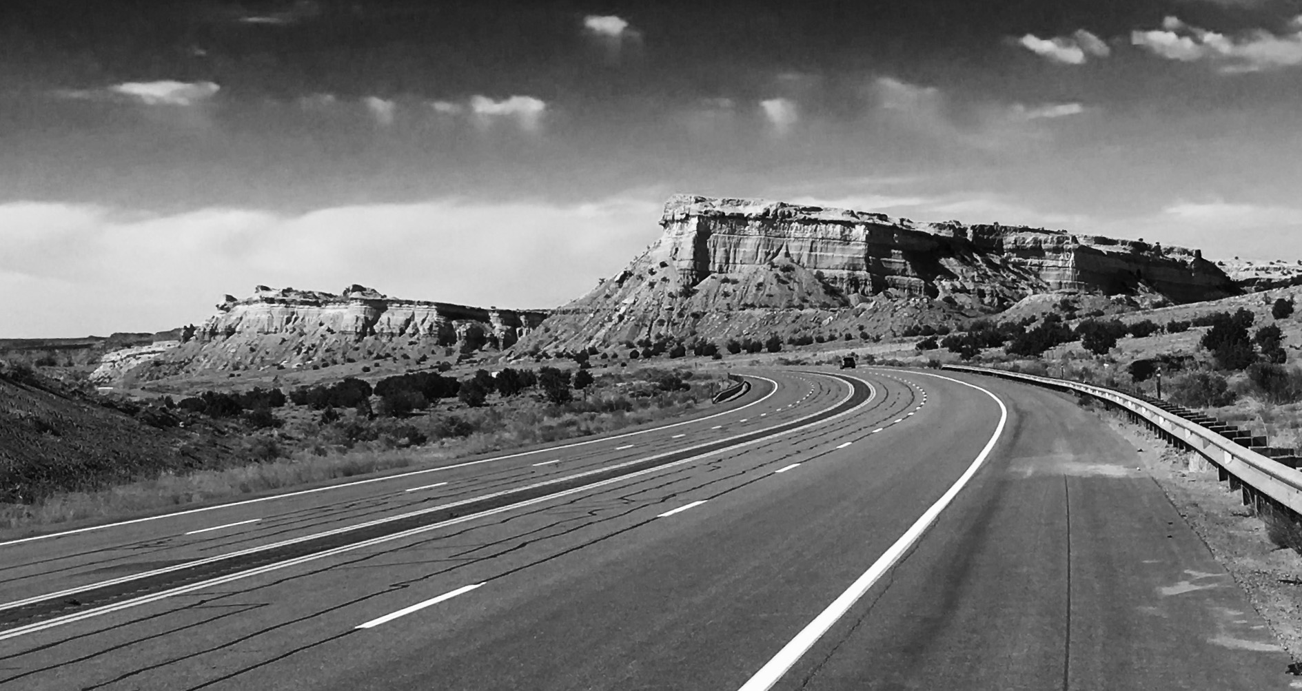 RN, Mary G., seeing the sights around Shiprock, Arizona.