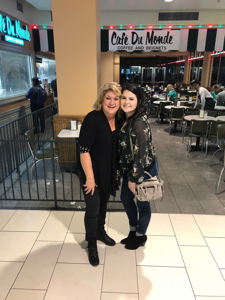 RN, Jan K., met up with her recruiter Lauren while seeing the sights in New Orleans, Louis.